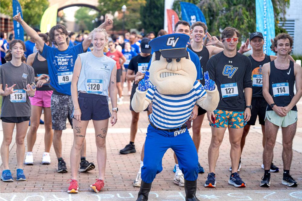 Start line of Fund Run