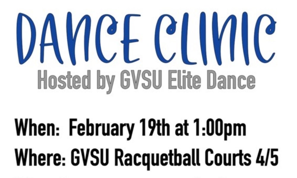 GVED Fundraising Dance Clinic