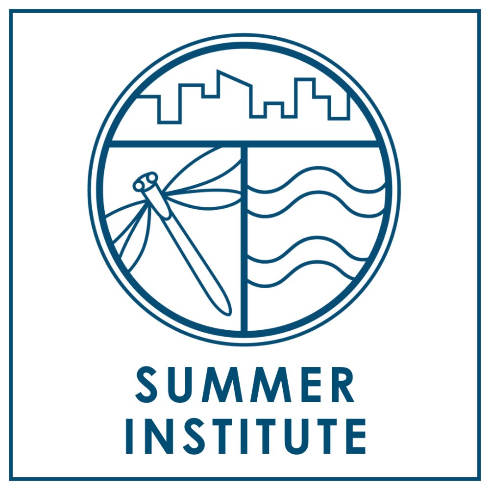 Groundswell Stewardship Initiative circular logo with "Summer Institute" beneath