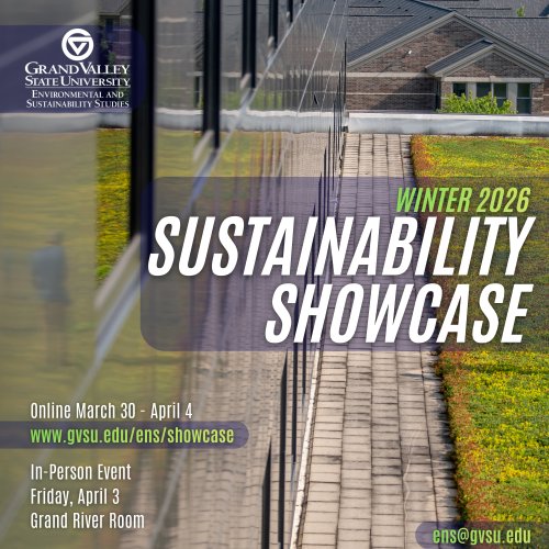 Winter 2026 Sustainability Showcase Flier