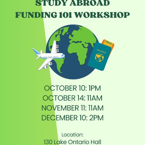 Study Abroad Funding 101 Workshop