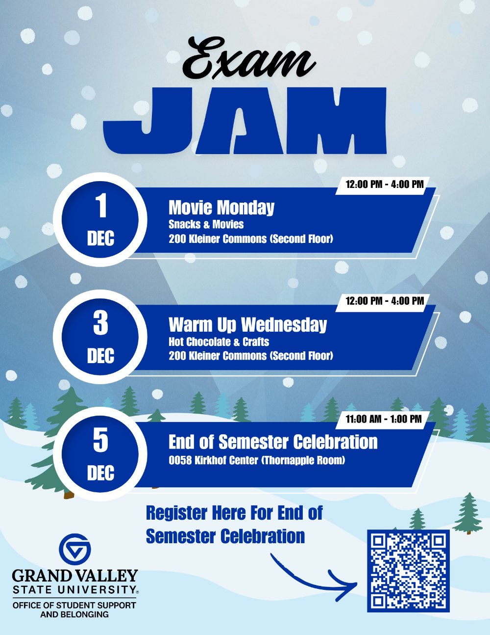 Exam Jam Flyer