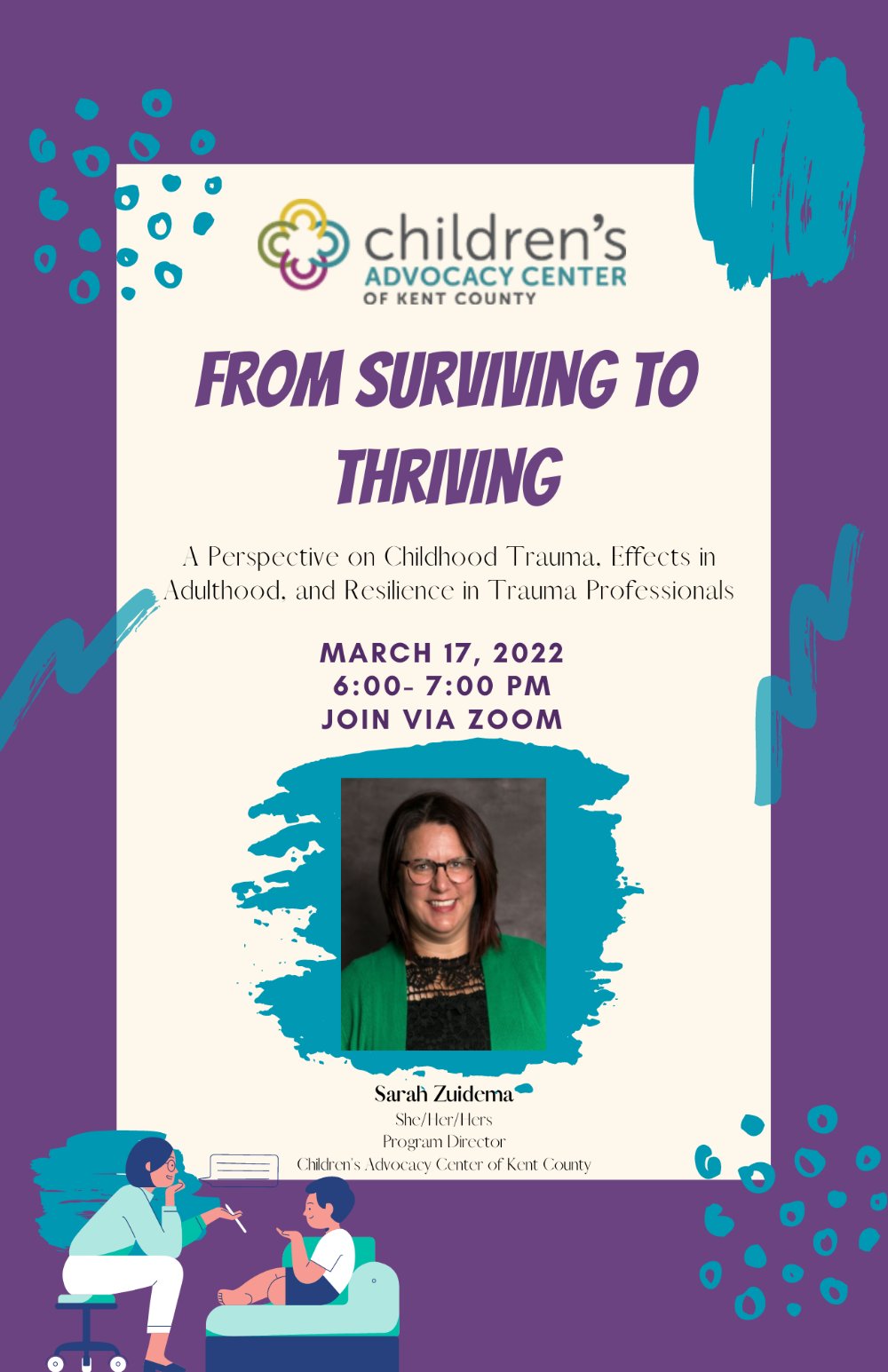From Surviving to Thriving Event Flyer