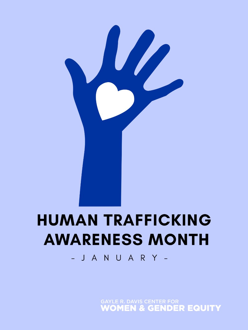 January is Human Trafficking Awareness Month