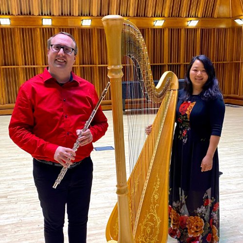 Faculty Artist Recital: James Thompson, flute, with Joanne King, harp, and Andrew Lenhart, piano