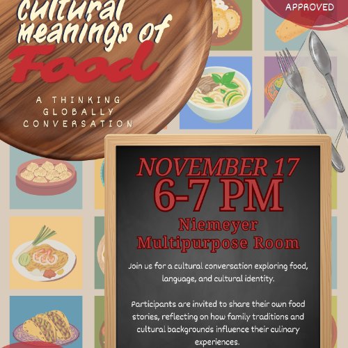 flyer for cultural meanings of food