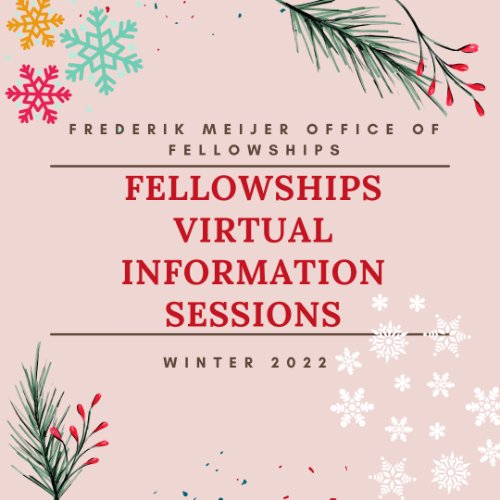 Introduction to Fellowships Information Session