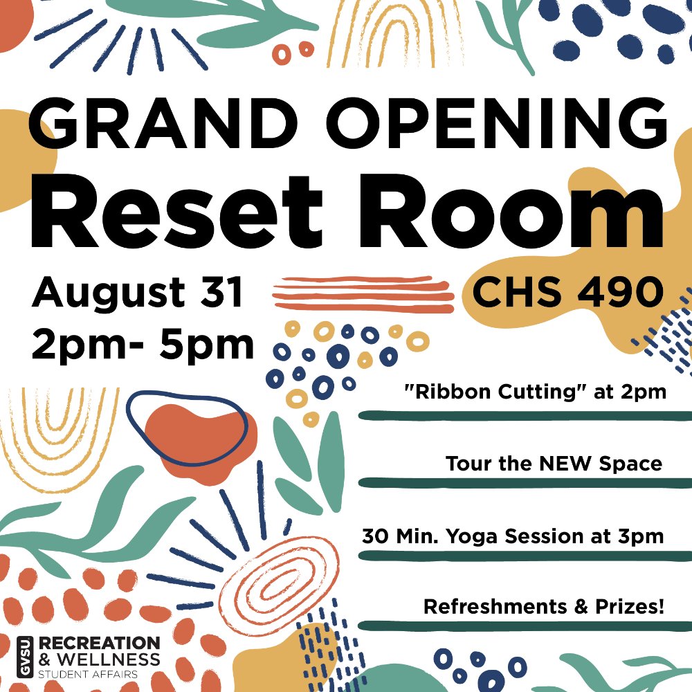 Grand Opening Reset Room