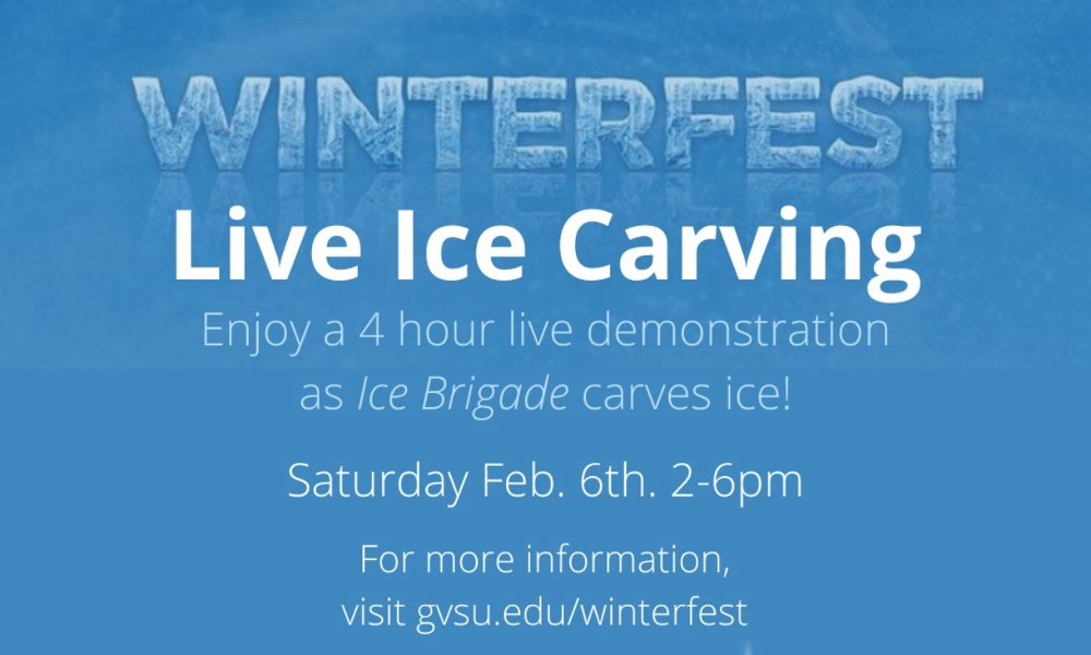Live Ice Carving (Moved to Saturday, Feb. 6th)