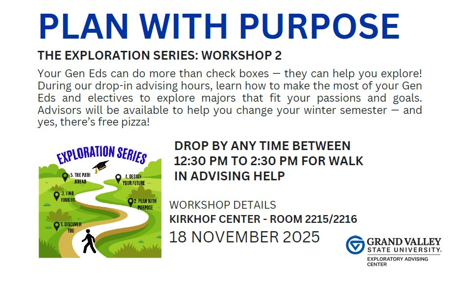 Plan with purpose flyer