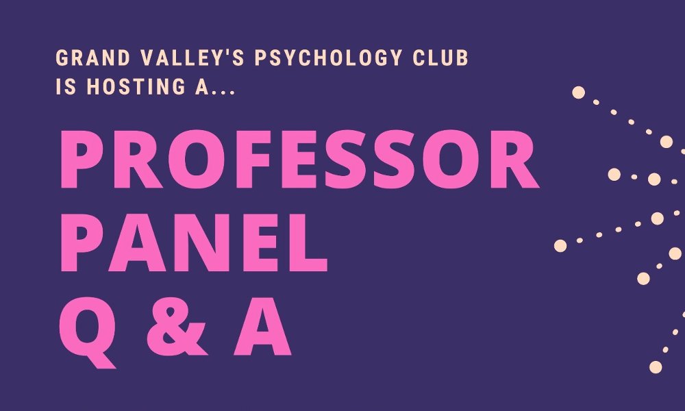 Psychology Professor Panel Q & A