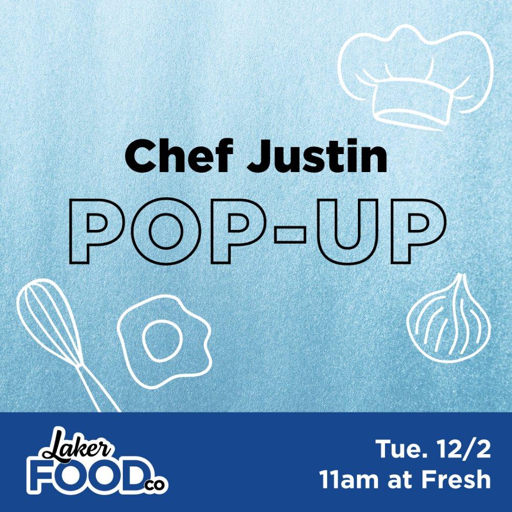 Chef Justin Pop-Up