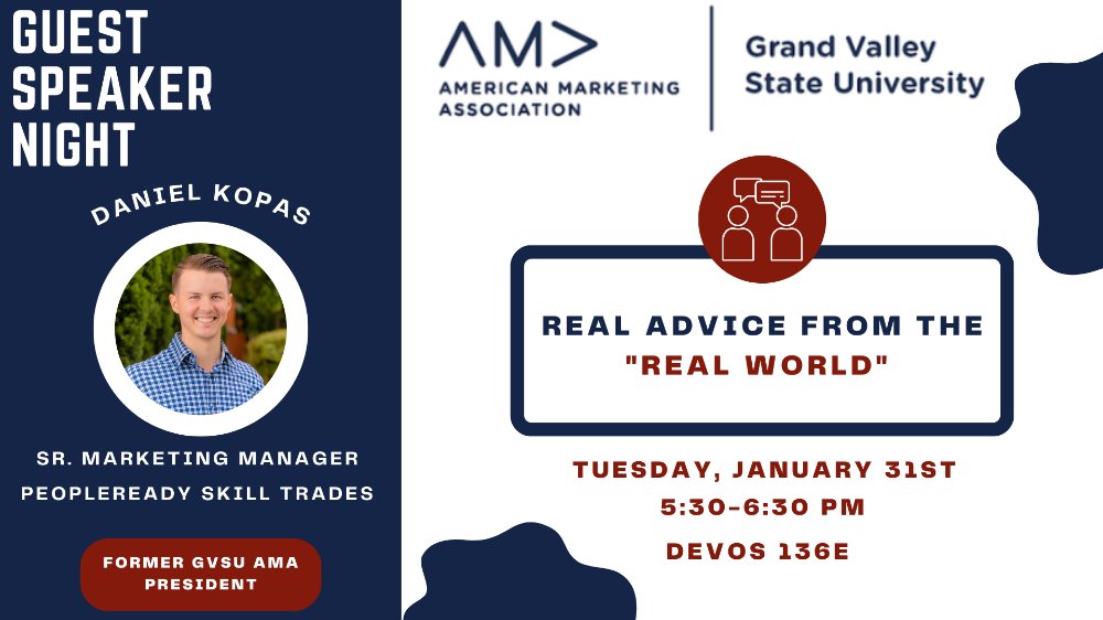 AMA Guest Speaker Night