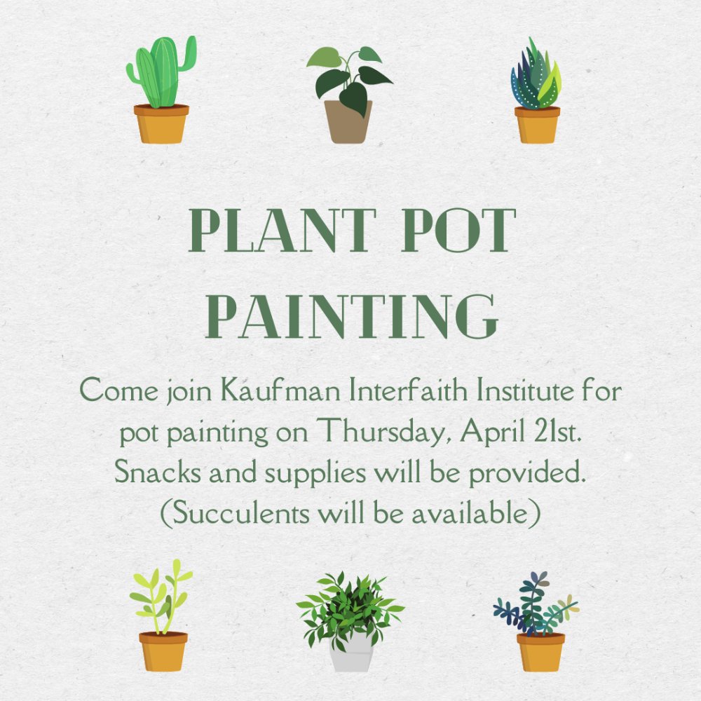 Plant Pot Painting