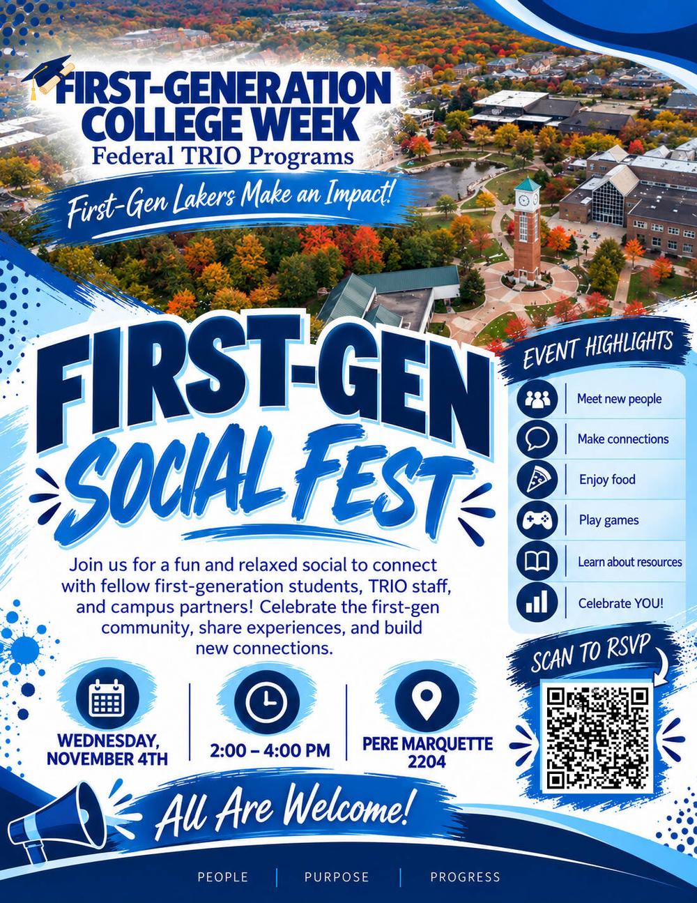 National First-Generation College Week First-Gen Social Fest