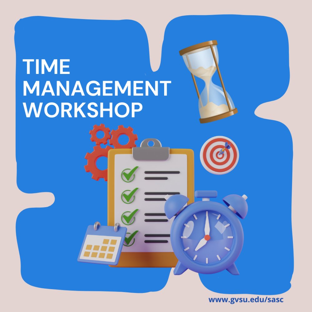 Time management workshop