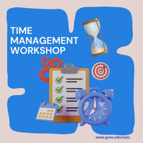 Time management workshop
