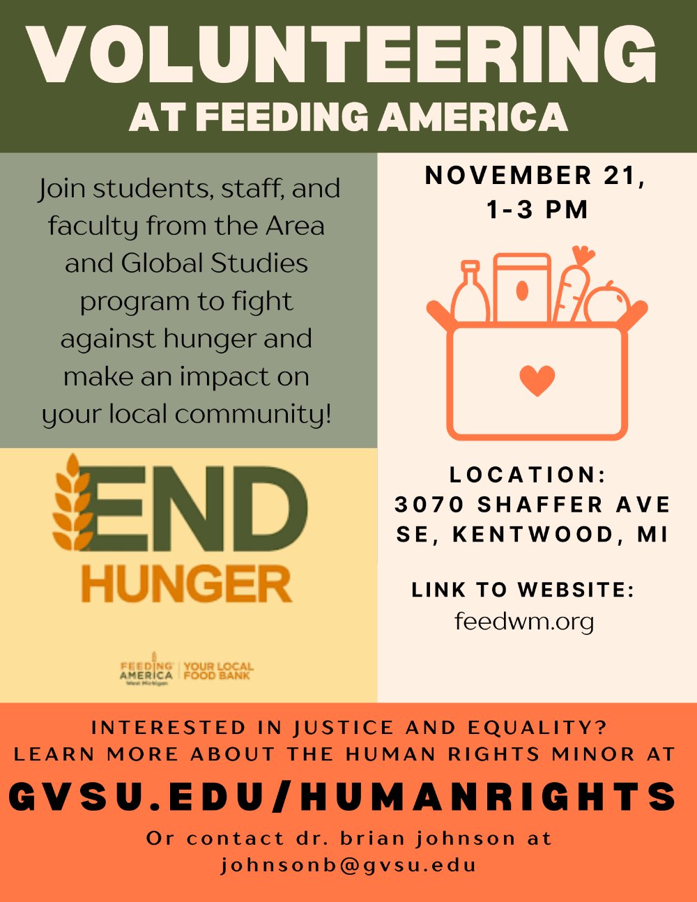 Volunteering at Feeding America
