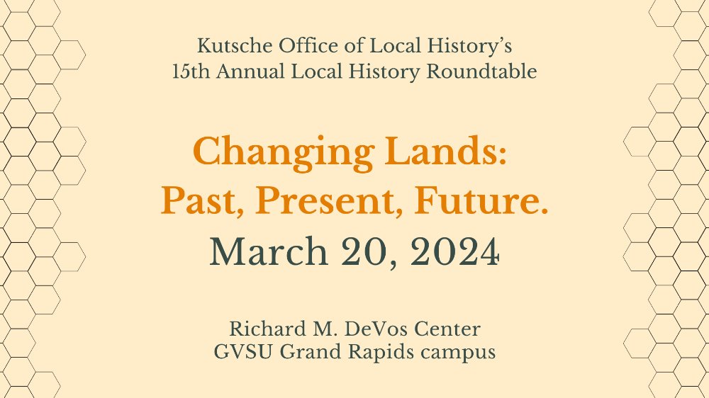 Changing Lands Flier