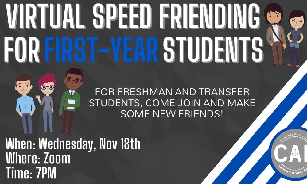 Virtual Speed Friending for First-Year Students