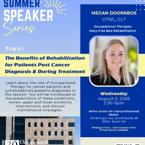 Summer Speaker Series Flyer