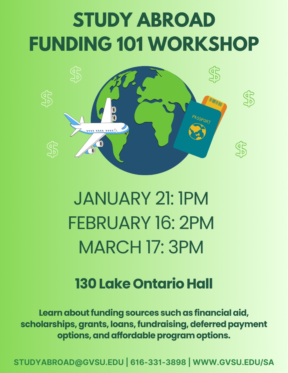 Study Abroad Funding 101 Workshop