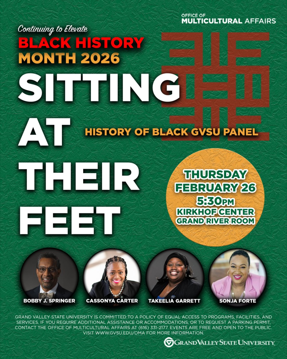 Sitting at Their Feet