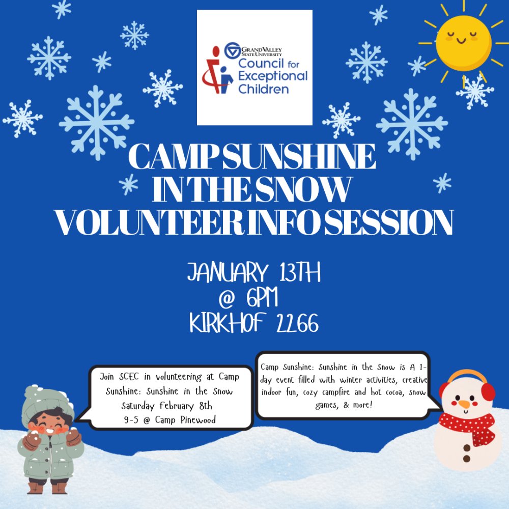 Camp Sunshine in the Snow Volunteer Info Session