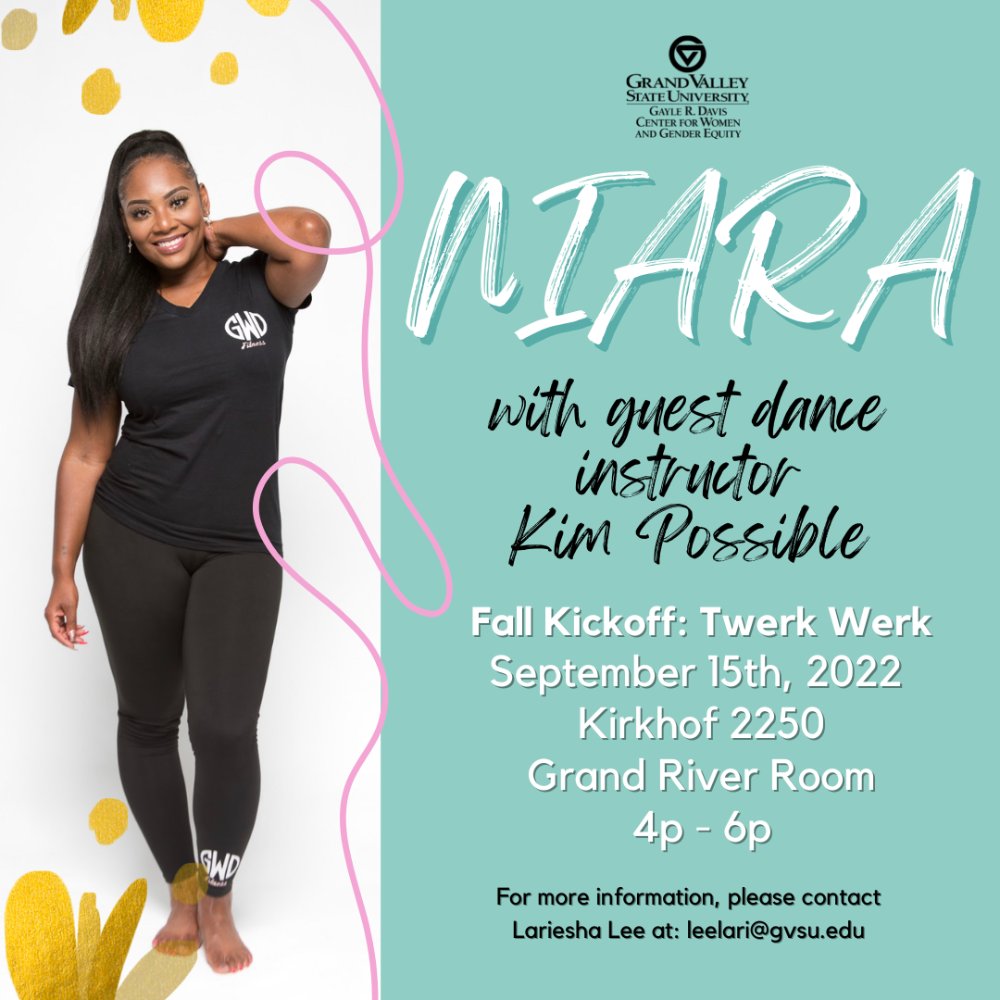 NIARA Fall Kickoff September 15th, 2022 4pm-6pm Grand River room