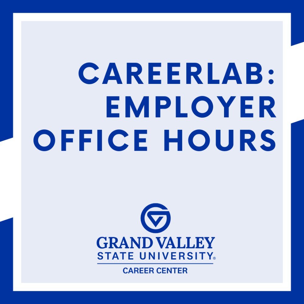Careerlab employer office hours flyer
