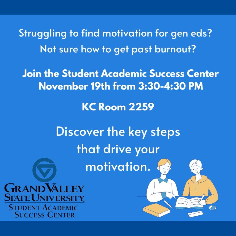 Academic Motivation Workshop