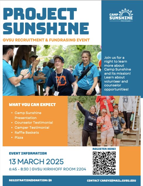 Project Sunshine Information Flyer