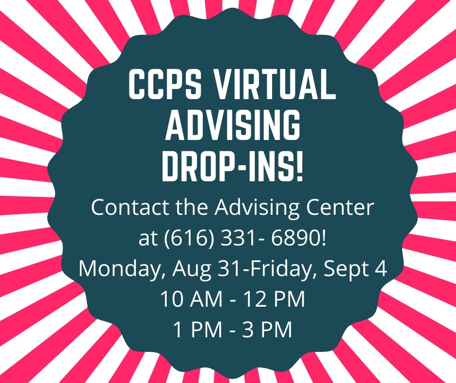 CCPS Virtual Advising Drop-ins