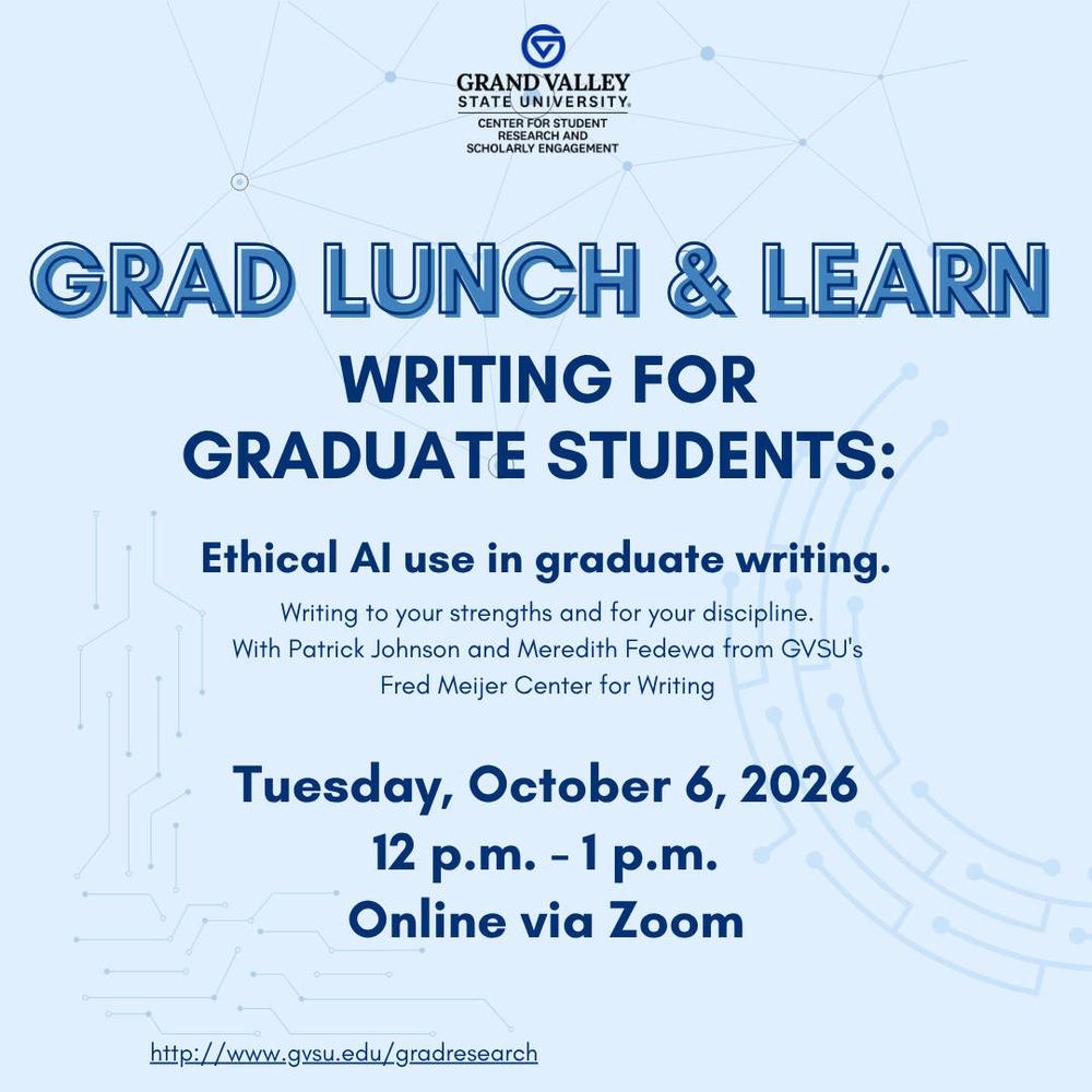 Grad Writing: Lunch and Learn