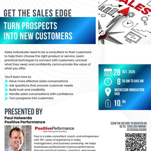 Entrepreneur Edge Workshop: The Sales Edge