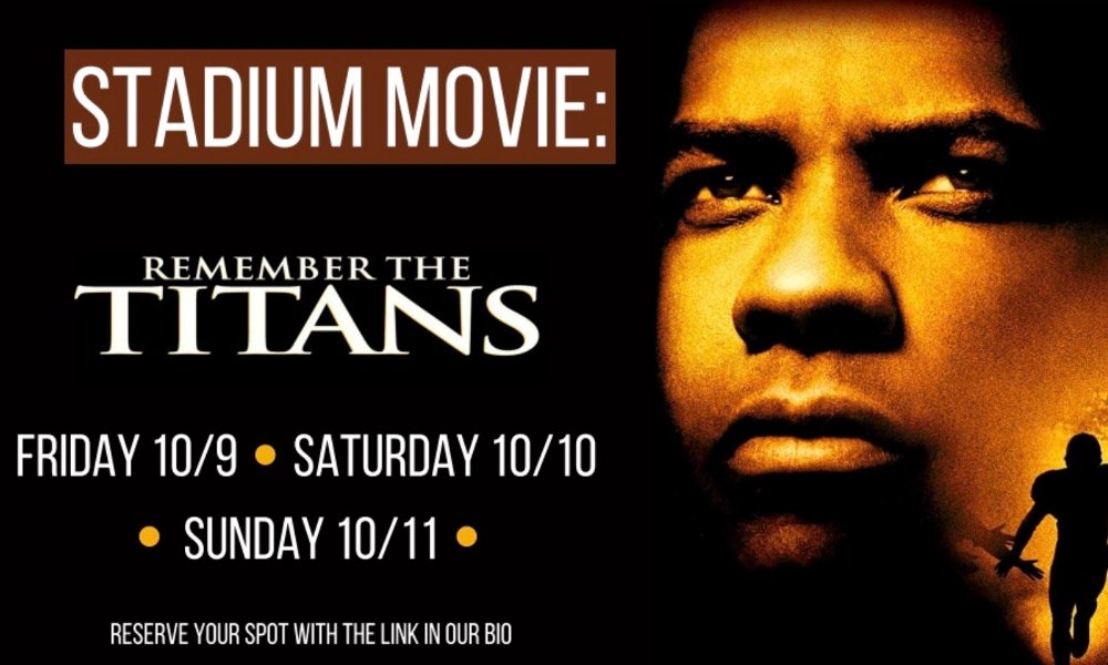 Stadium Movie: Remember the Titans