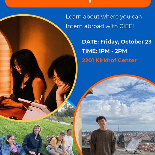 Study Abroad Info Session: CIEE Internships Abroad