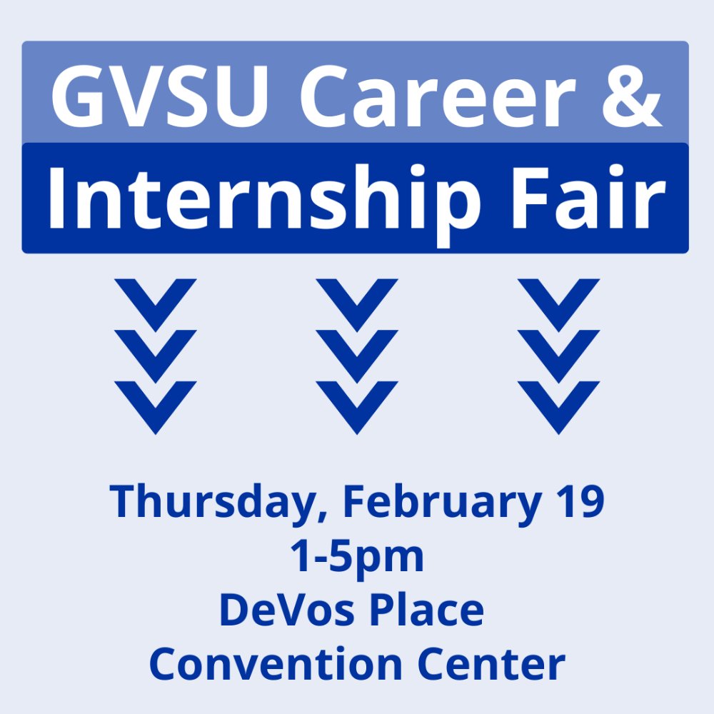 GVSU Career and Internship Fair