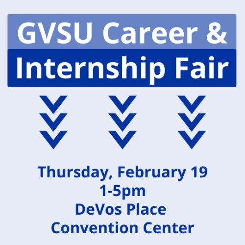 GVSU Career and Internship Fair