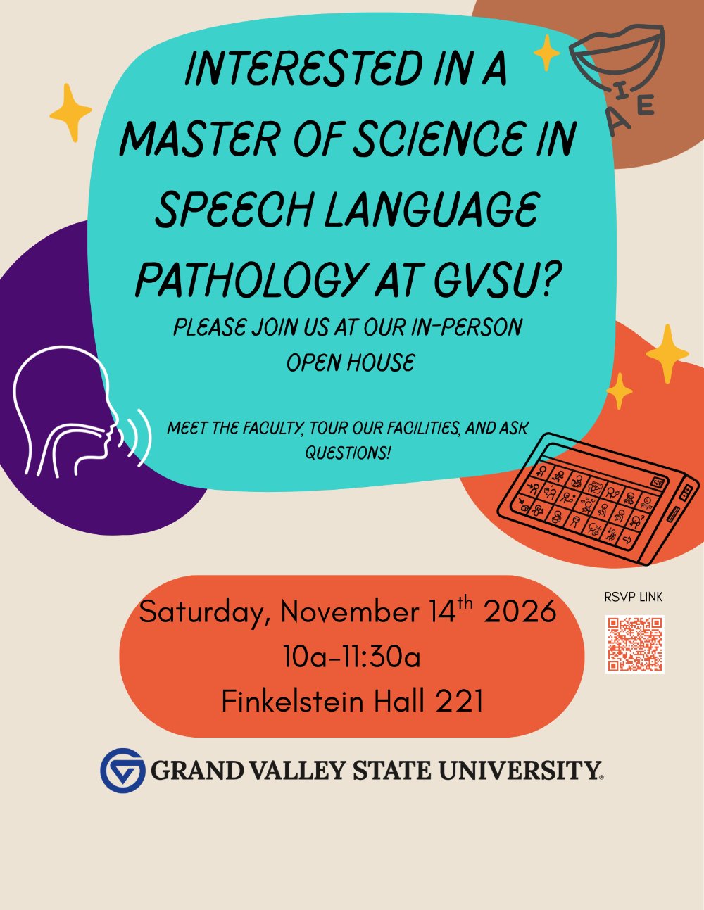 SLP Open House Poster