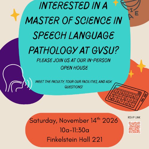 M.S. in Speech-Language Pathology In-Person Open House