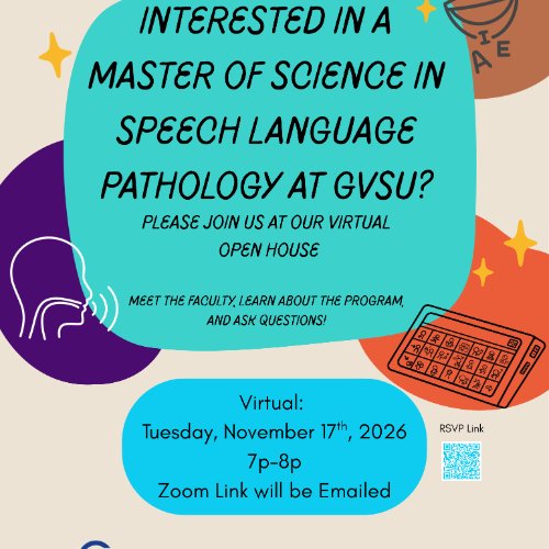M.S. in Speech-Language Pathology Virtual Open House