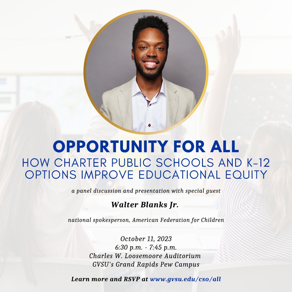 Headshot of guest speaker Walter Blanks Jr.