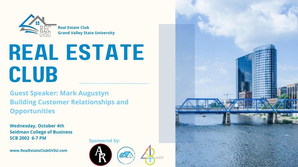 Real Estate Club Guest Speaker