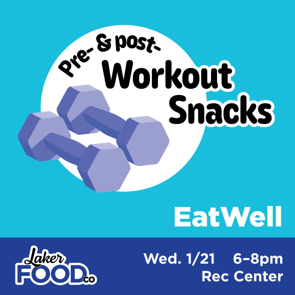 Pre- & Post- Workout Snacks