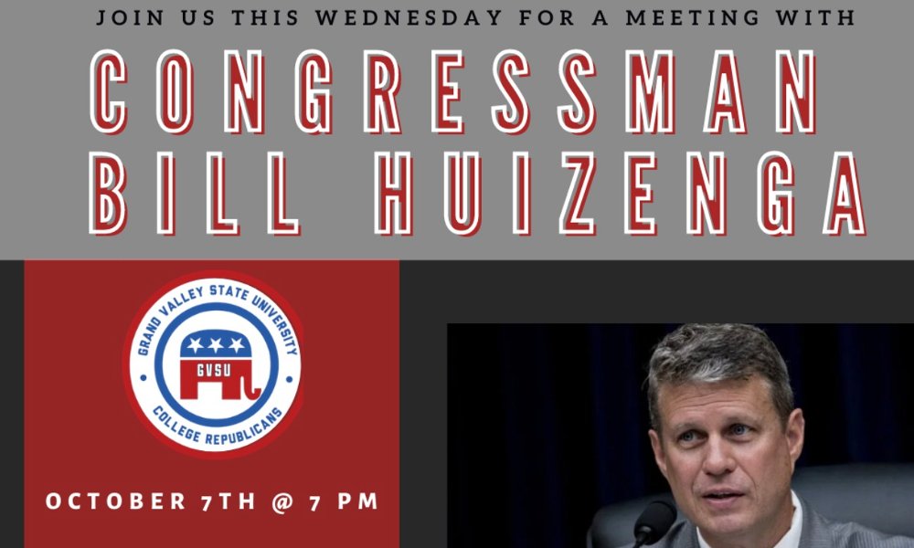 College Republicans Meeting with CONGRESSMAN BILL HUIZENGA!
