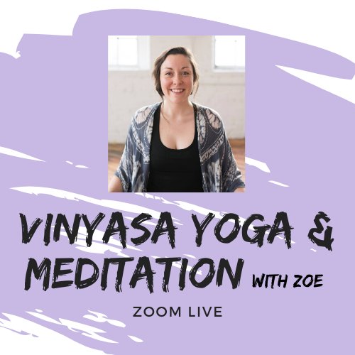 Vinyasa & meditation with Zoe