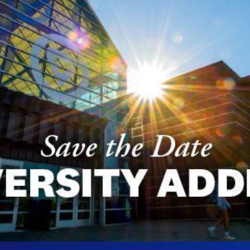 Save the Date - University Address