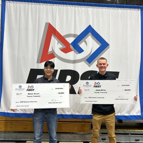 FIRST Robotics scholarship recipients