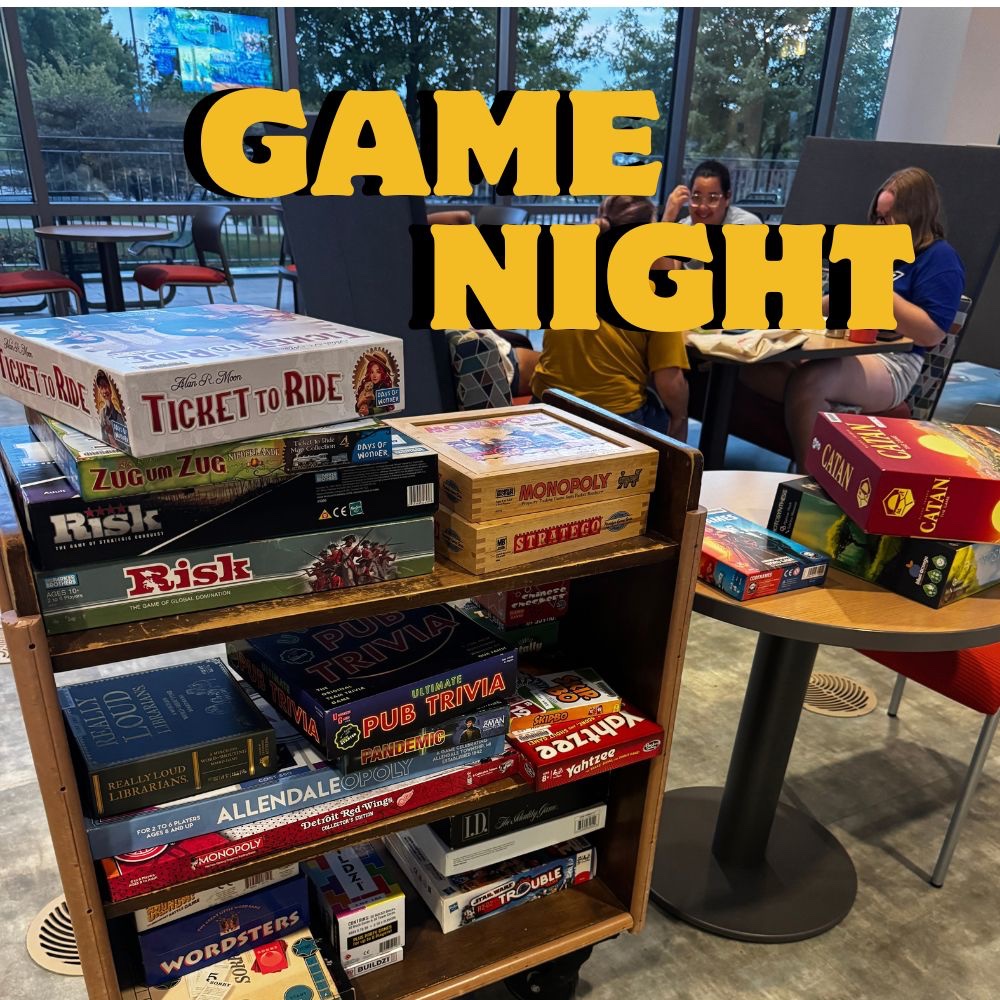 Gamne Night at the Libraries!